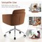 Adjustable Home Office Chair Swivel Computer Chair Vanity Chair with Armrest